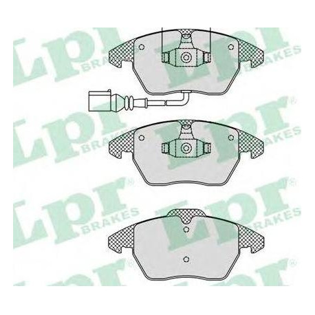 PASTIGLIE FRENO ANTERIORI AUDI A3 2.0 TDI