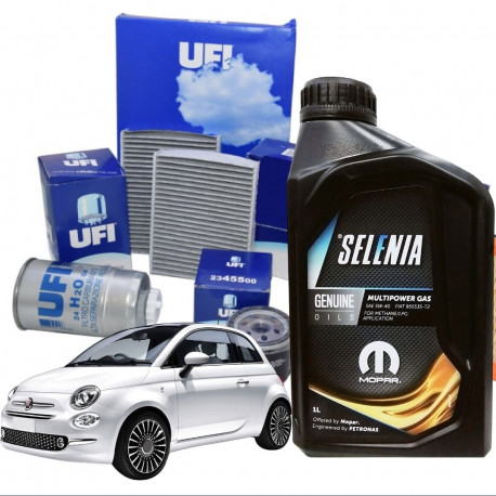 KIT 3 FILTRI FIAT 500 1.2 8v