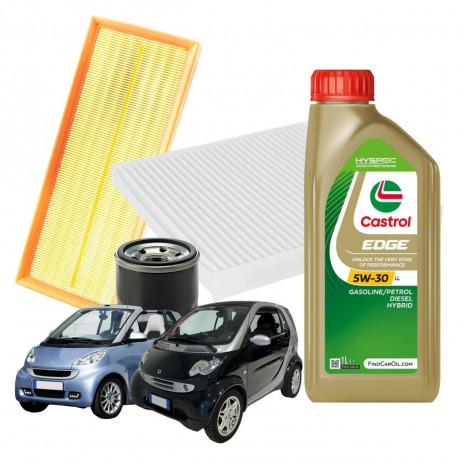 KIT 3 FILTRI SMART 451 1.0 CC