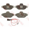 PASTIGLIE FRENO ANTERIORI FIAT PUNTO 1.2